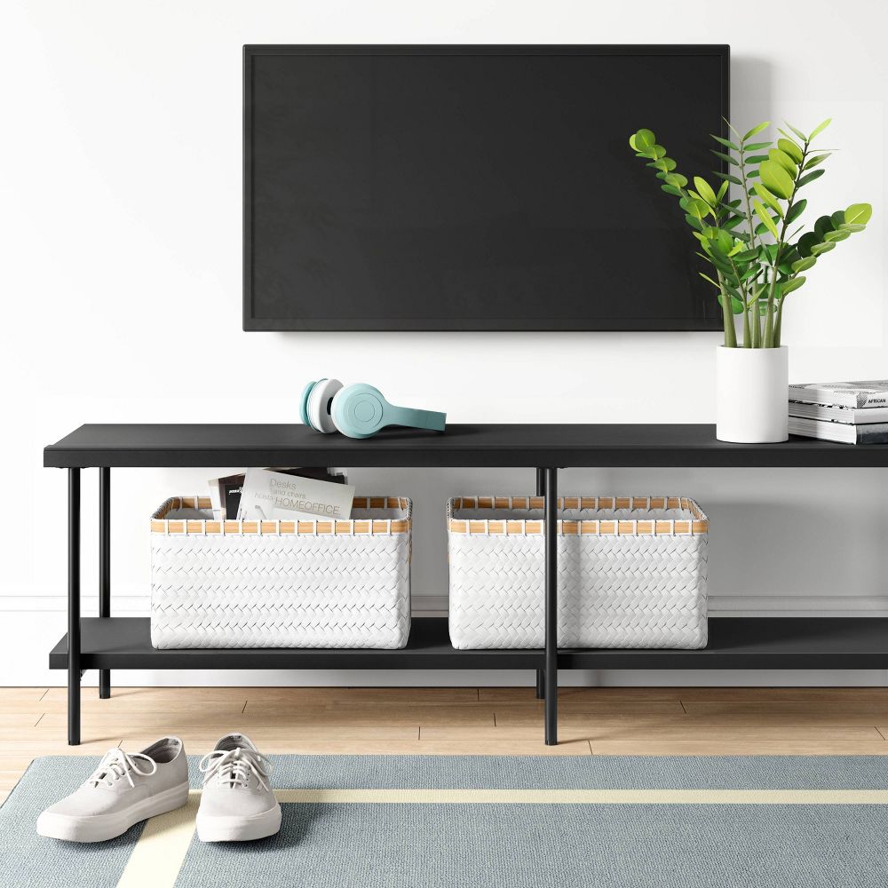 Wood and Metal TV Stand for TVs up to 60″ – Room Essentials?